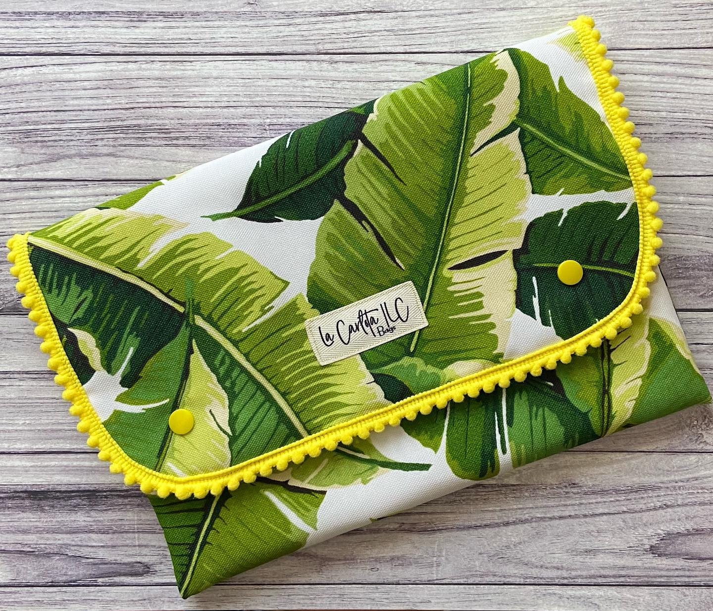 Diseño hojas tropicales
